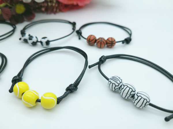Sportball Armbänder Football, Basketball, Tennis, Fussball, Volleyball, Baseball